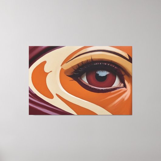 Het oog canvas afdruk (Voorkant)