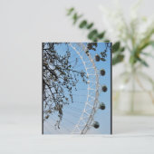 Het oog in de herfst briefkaart (Staand voorkant)