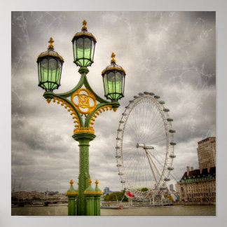 Het oog is de lamp van het lichaam poster