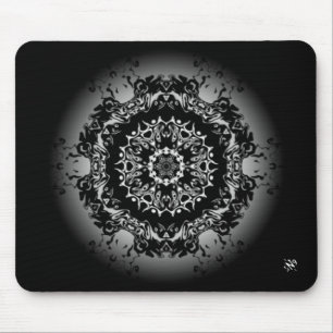 het oog - jacht abstract patroon muismat