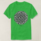 Het oog mandala t-shirt (Design voorkant)