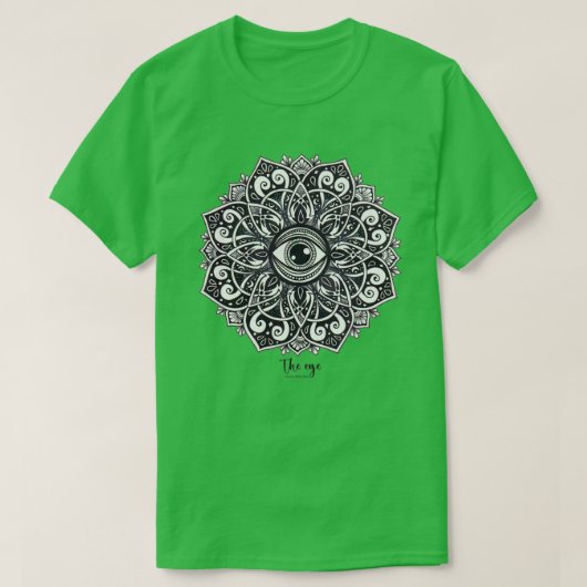 Het oog mandala t-shirt (Design voorkant)