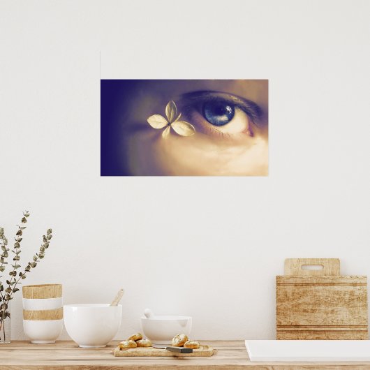 Het oog poster (Keuken)
