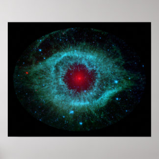 Het oog. poster