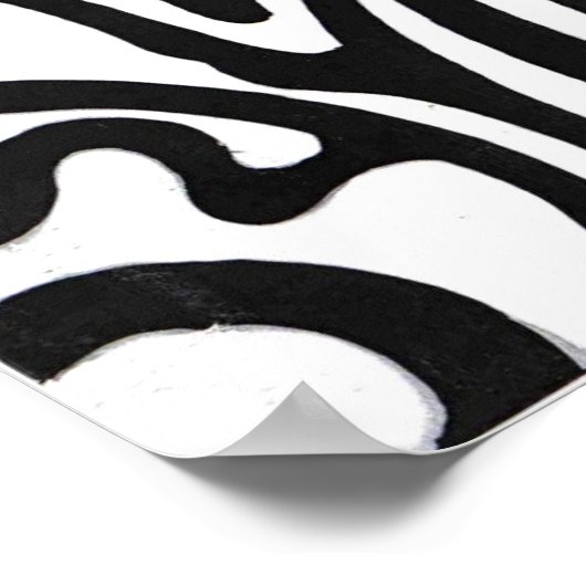 Het oog poster (Hoek)