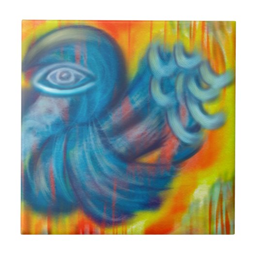 Het oog tegeltje (Voorkant)