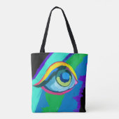 Het oog tote bag (Achterkant)