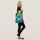 Het oog tote bag (Op model)