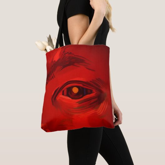 Het oog tote bag (Dichtbij)