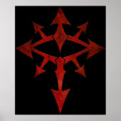 Het oog van Chaos Poster (Voorkant)