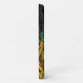 Het oog van de Abstracte kunst van de Oerwoud Case-Mate iPhone Case (Achterkant/links)