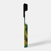 Het oog van de Abstracte kunst van de Oerwoud iPhone Hoesje (Linkerkant)