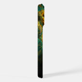 Het oog van de Abstracte kunst van de Oerwoud iPhone Hoesje (Rechterkant)