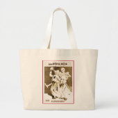 HET OOG VAN DE EVIL GROTE TOTE BAG (Voorkant)