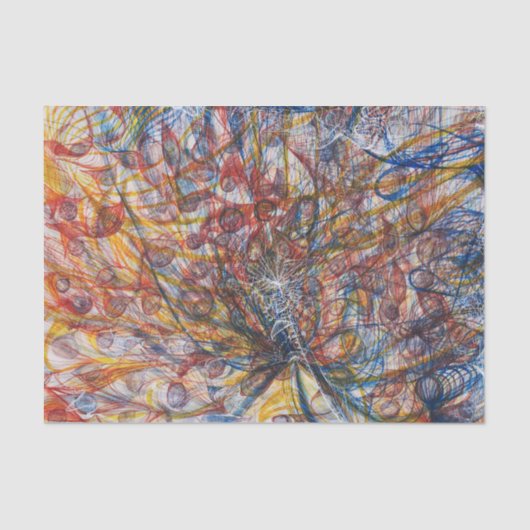 Het Oog van de Heer door Georgiana Houghton Tissuepapier (Voorkant)