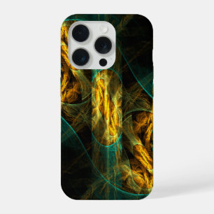 Het Oog van de Jungle Abstracte Kunst iPhone 15 Pro Case