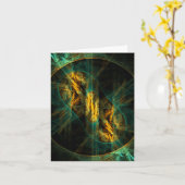 Het oog van de Kaart van de Nota van de Kunst van (Gele Bloem)