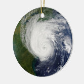 Het oog van de orkaan Isabel op 18 september 2003 Keramisch Ornament (Links)