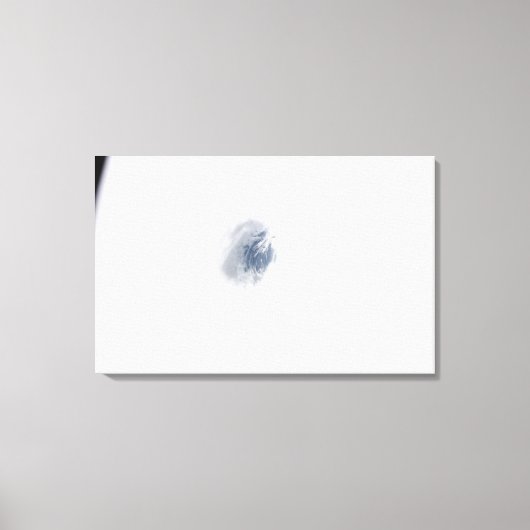 Het oog van de orkaan Rita Canvas Afdruk (Voorkant)