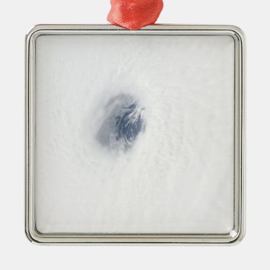 Het oog van de orkaan Rita Metalen Ornament (Voorkant)