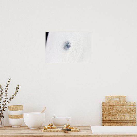 Het oog van de orkaan Rita Poster (Keuken)