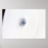 Het oog van de orkaan Rita Poster (Voorkant)