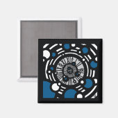 Het Oog van de Tijd Magneet (Voorkant / Achterkant)