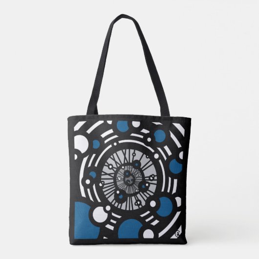 Het Oog van de Tijd Tote Bag (Achterkant)