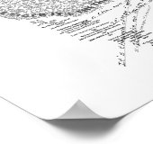 Het oog van de tijger poster (Hoek)