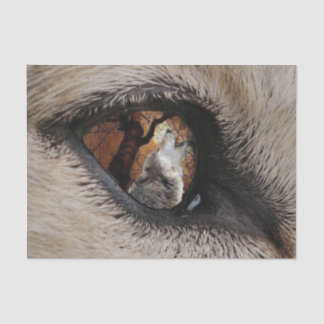 Het oog van de Wolf Tissuepapier