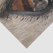 Het oog van de Wolf Tissuepapier (Detail)
