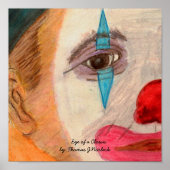 Het oog van een Kast Poster (Voorkant)