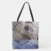 Het oog van een pelikaan tote bag (Voorkant)