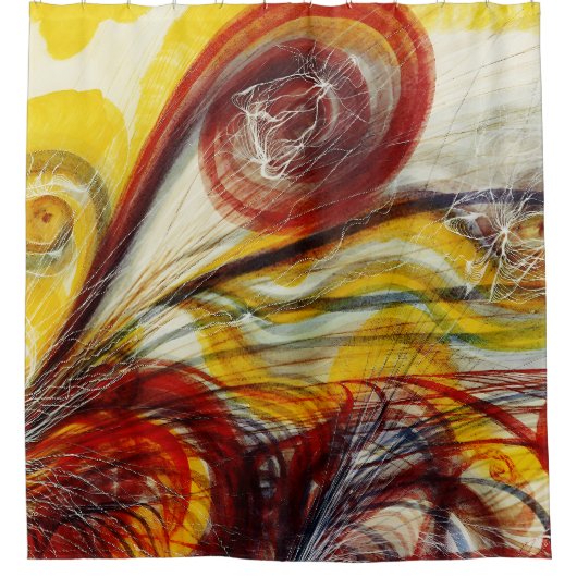 Het oog van God door Georgiana Houghton Douchegordijn (Voorkant)