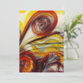 Het oog van God door Georgiana Houghton Kaart (Staand voorkant)