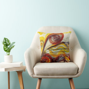 Het oog van God door Georgiana Houghton Kussen