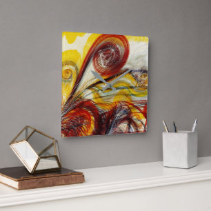 Het oog van God door Georgiana Houghton Vierkante Klok