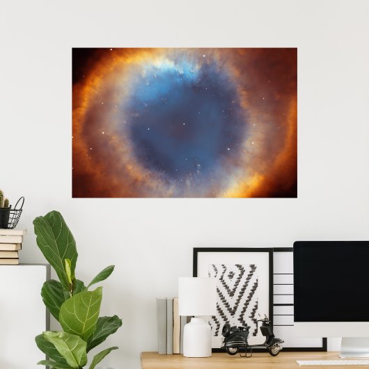 Het oog van God - Sluiten Poster (Thuiskantoor)