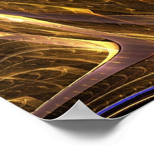 Het oog van goud - Poster (Hoek)