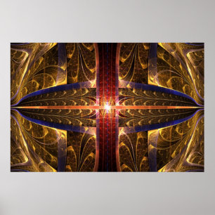 Het oog van goud - Poster