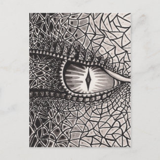 Het oog van het Dragon-briefkaart Briefkaart