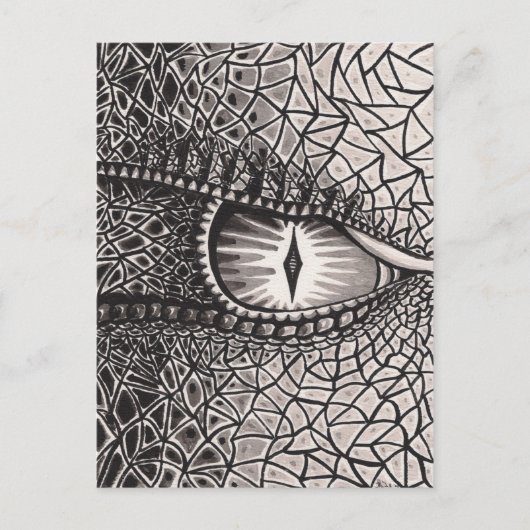 Het oog van het Dragon-briefkaart Briefkaart (Voorkant)