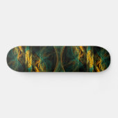 Het oog van het Oerwoud Abstract kunstskateboard Skateboard (Horizontaal)