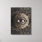 Het Oog van het Oude Egypte Canvas Afdruk (Voorkant)