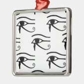 Het oog van het paardenpatroon metalen ornament (Links)