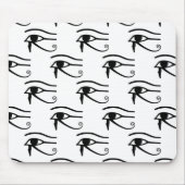 Het oog van het paardenpatroon muismat (Voorkant)