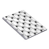 Het oog van het paardenpatroon notitieboek (Rechterzijde)