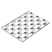 Het oog van het paardenpatroon notitieboek (Linkerzijde)