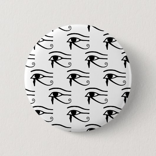 Het oog van het paardenpatroon ronde button 5,7 cm (Voorkant)