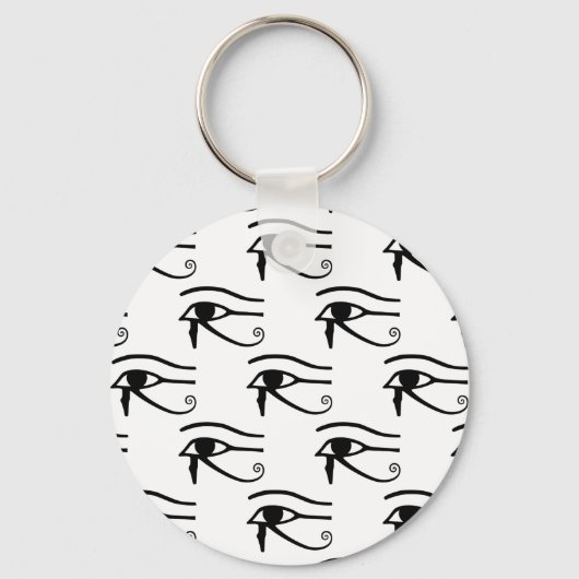 Het oog van het paardenpatroon sleutelhanger (Voorkant)